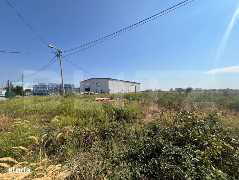 Teren 5000 mp comercial/industrial Calea Bucuresti, zona estica