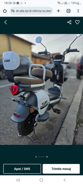 Scuter electric kuba