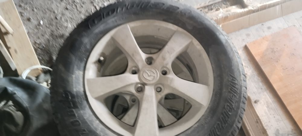 Продам комплект летних колёс на 16 5/114.3