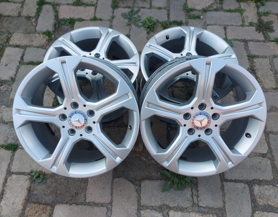 Set 4buc jante Mercedes-Benz GLK R17 - 8J 7,5Jx17 H2 ET47.5-57 - 5x112