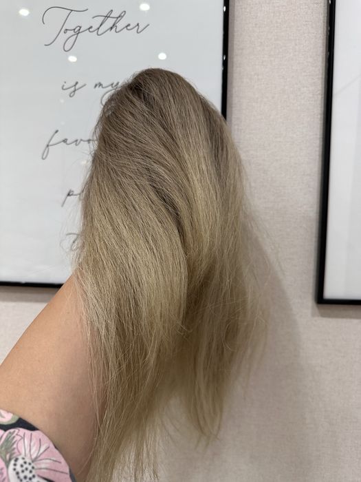 Теменная накладка парик