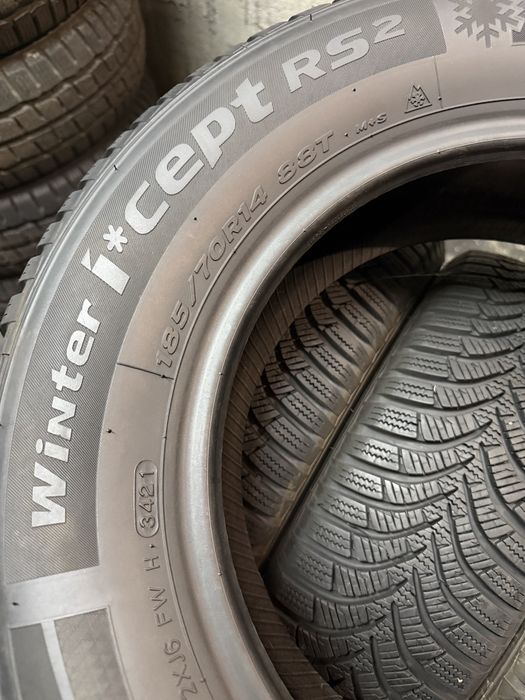 185/70/14 Hankook 4броя зимни гуми дот21