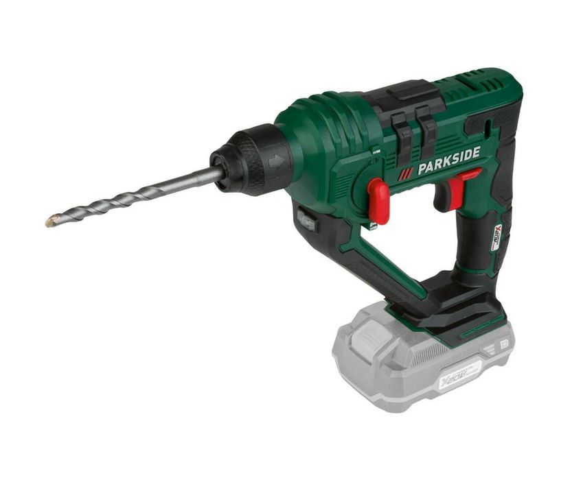 НОВ Немски Акумулаторен Перфоратор SDS 20 V LI-ON Parkside Боди