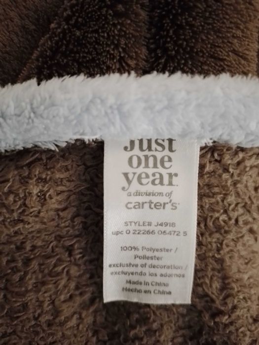 Мягкое теплое одеяло Carters
