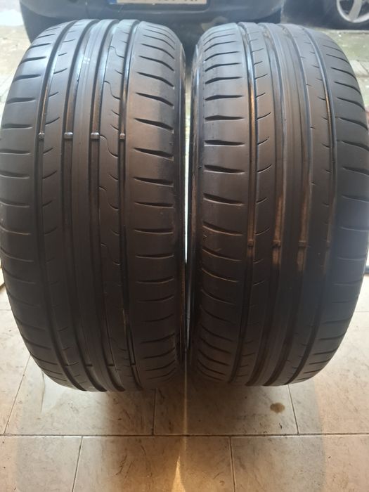 2 Летни гуми Дънлоп 215/60/16 ДОТ22 7мм