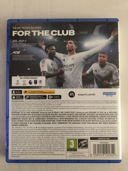 Продам FC 25 PS5