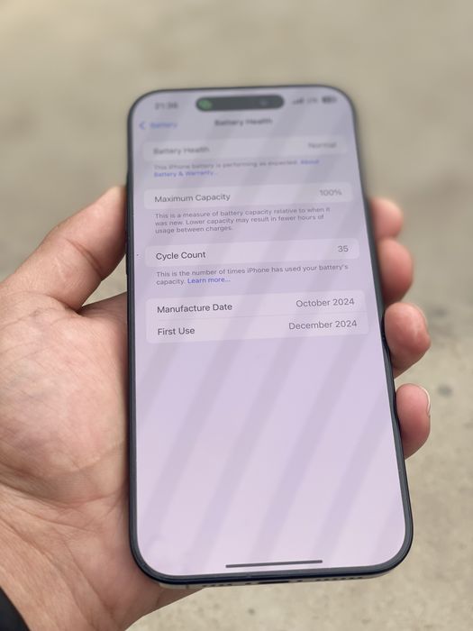 iPhone 16 Pro Max New Black Titanium