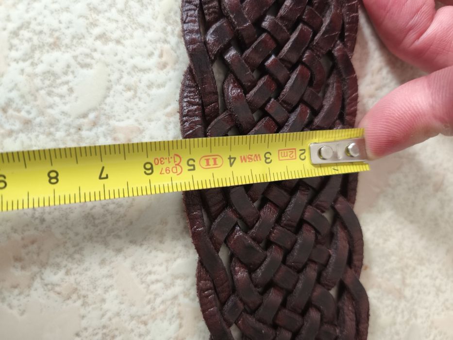 Дамски кожен колан от естествена кожа