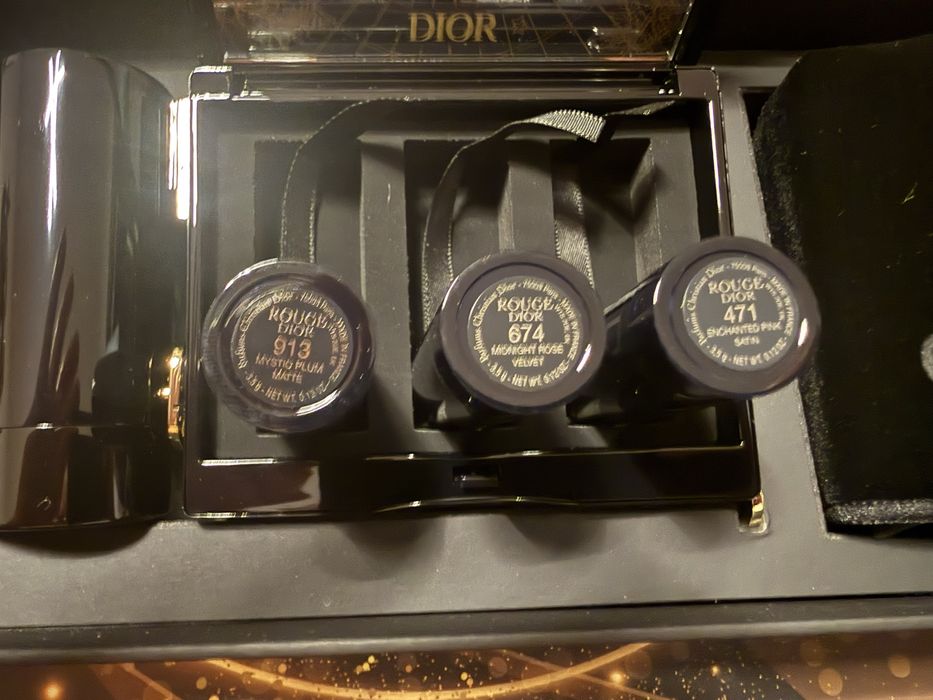 PIESĂ DE COLECȚIE: Set Rujuri & Clutch DIOR Minaudière (Ediție Limitată)