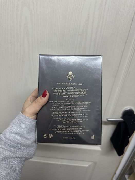 Clive christian x masculine perfume