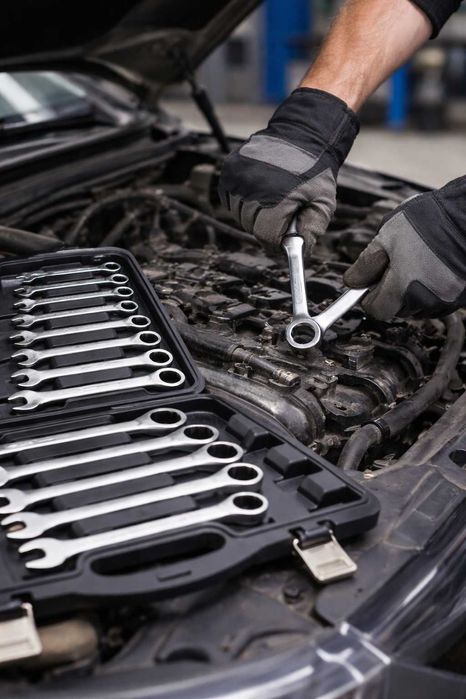 Set chei inelare cu clichet 22 piese 6-24 mm BSN Tools