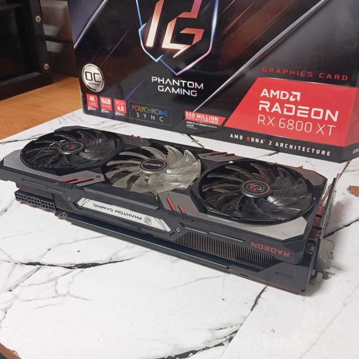 ASRock Radeon RX 6800 XT Phantom Gaming D OC 16GB