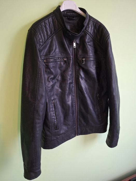 Мъжко кожено яке ,размер М
