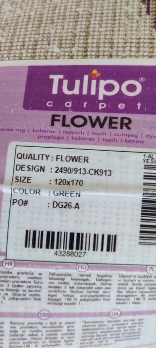 Covor colorat Tulipo Flower