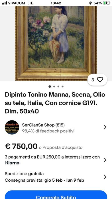 Картина от Tonino Manna