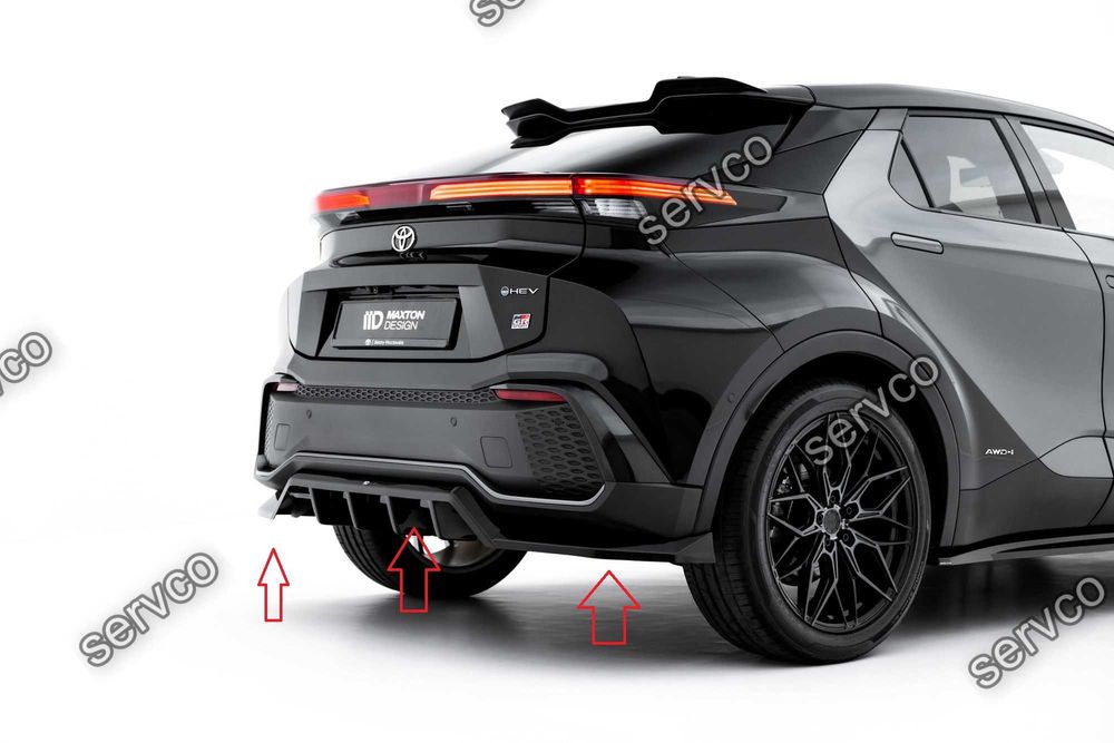 Pachet Body kit tuning Toyota C-HR Mk2 2023- v1 - Maxton Design
