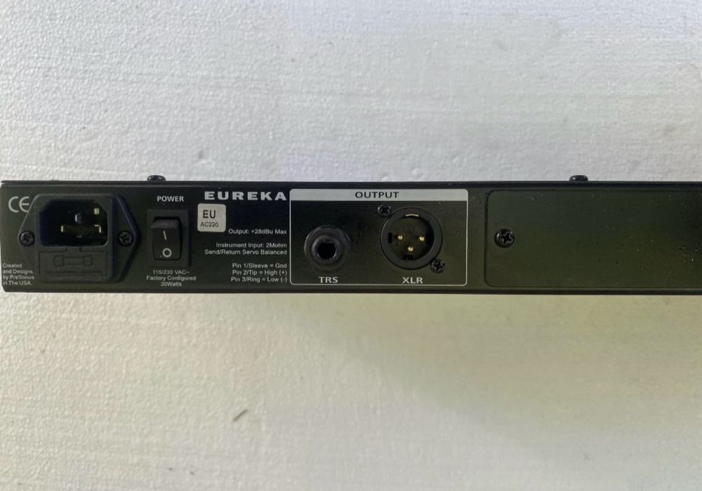 Presonus Eureka preamplificator ( instrumente muzicale )