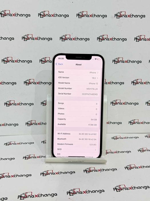 iPhone 12 White 64GB Neverlocked 49145