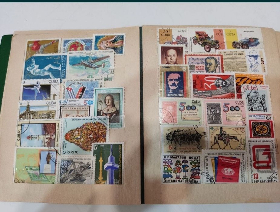 Марки советские + альбом
