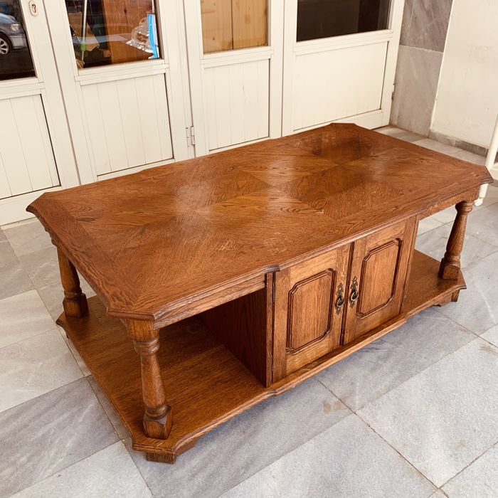 Шведска холна маса – масивна, висококачествена, 1970–1985 г.