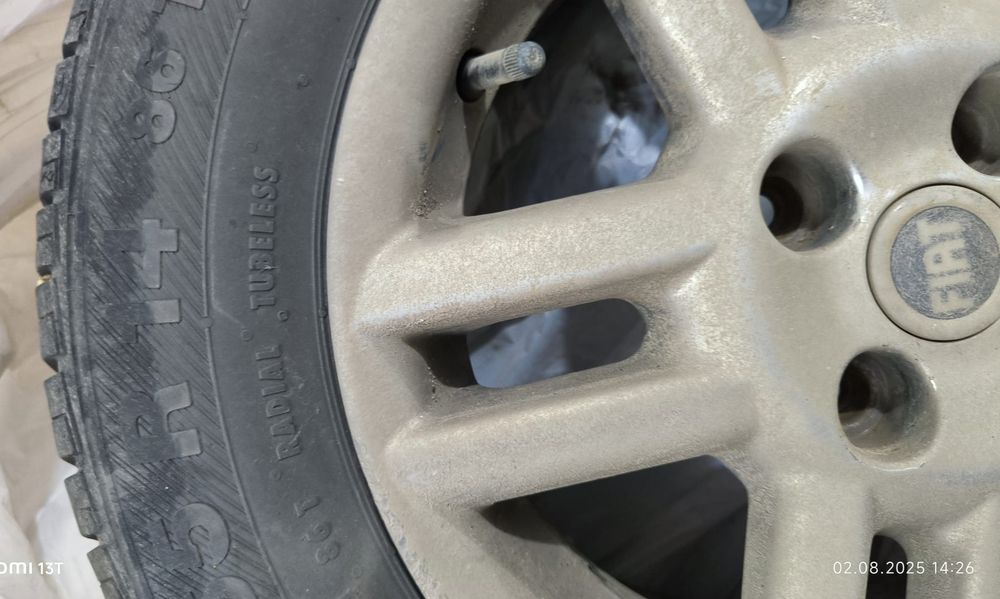 Jante Fiat 14 și cauciucuri