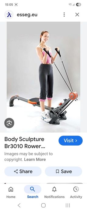 Body Sculpture Rower BR 3010