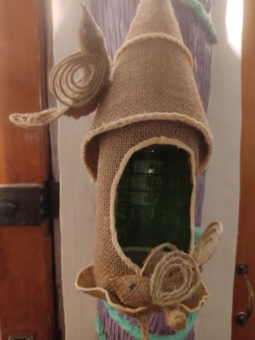 Скворечник подвесной из джута