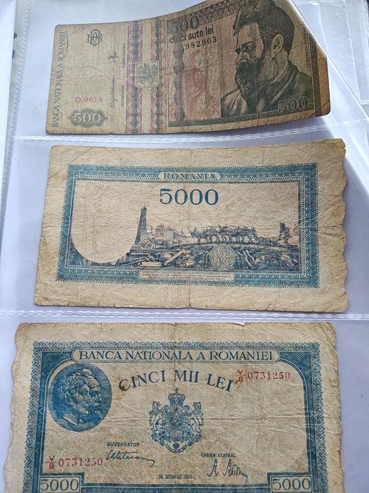 Colecție bancnote, bancnote romanesti, bani vechi