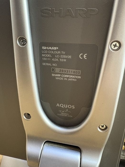 Телевизор SHARP 22инча