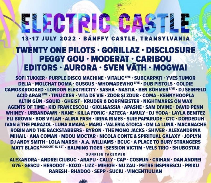 Bilete Electric castle - General acces pass electric castle