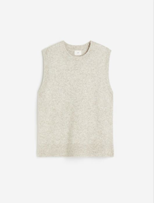 Пуловер без ръкав с вълна ZARA & H&M