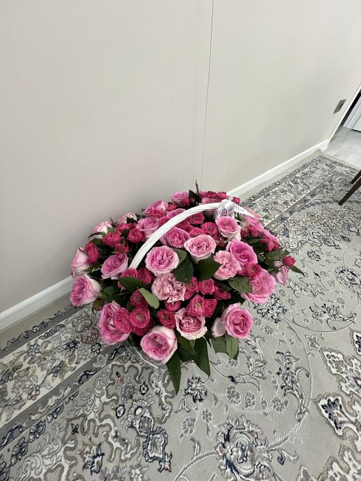 свежие цветы за 25 тыч