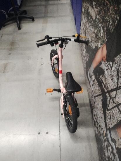 Bicicletă 2 în 1 Discover 500 14" roz - produs resigilat Decathlon