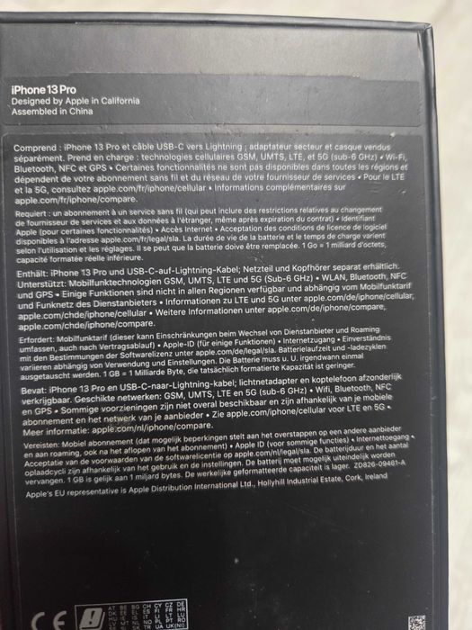 Iphone 13 pro blue sierra