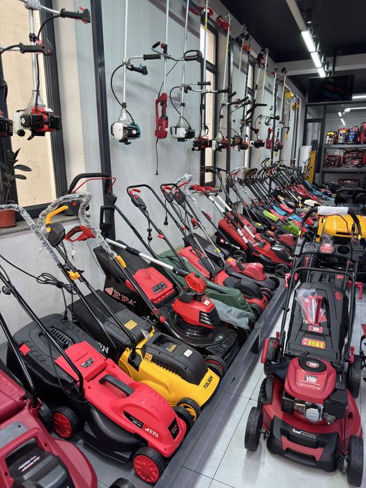 Gazonokosilkalar turli xillari