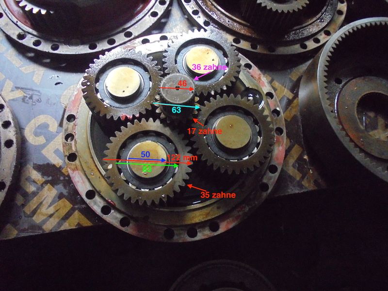 Piese de axa ZF AP-9/DK