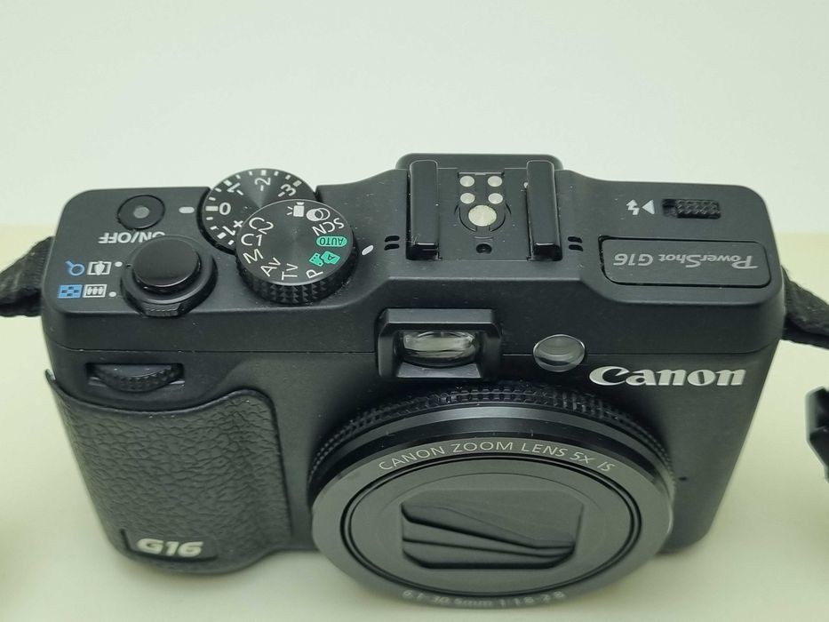 Canon PowerShot G16 Digital Camera 12.1MP 1080P/60p HD