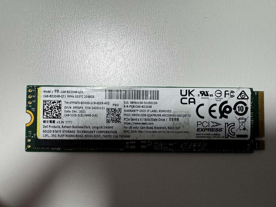 SSD и RAM 2x16GB и 2х32 ddr4