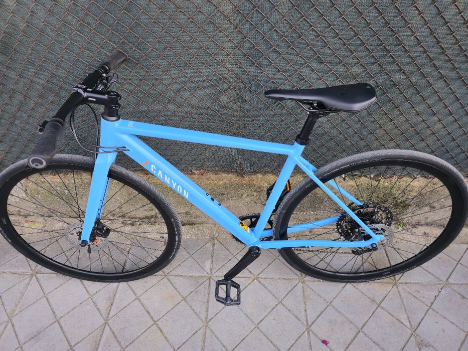 Canyon Roadlite 6 1x12 XT Shimano S размер рамка Карбонова вилка Шосеен Фитнес велосипед Като нов