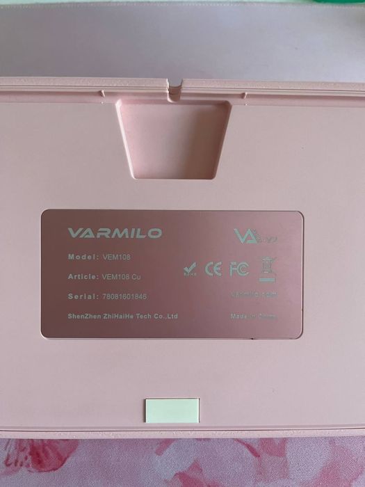 Клавиатура Varmilo VEM108 Sakura R2