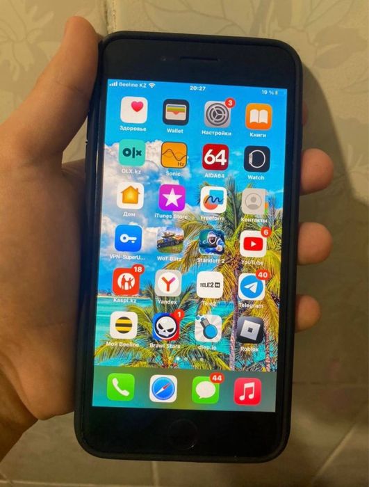 Айфон 7 Plus 32gb не вскрывался