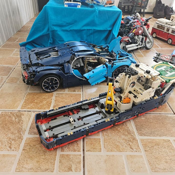 Lego Technic - lot Porsche,  Bugatti