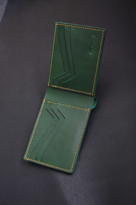 Portofel din piele naturala lucrat  Bi-fold Long CONCERIA WALPIER BUTTERO