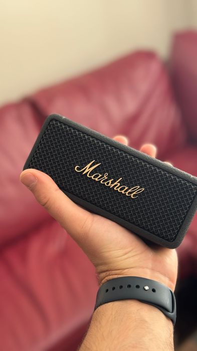 Marshall Emberton II | Black and Brass | Отлично състояние