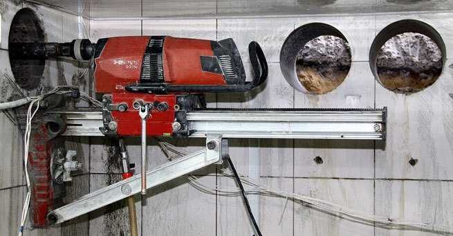 Алмазное сверление бурение