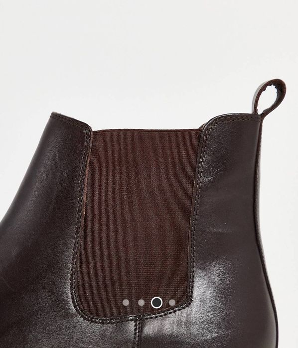 Ботинки Челси кожаные осенние, 43 размер