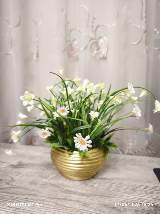 Dekorativ sun’iy gullar / Декоративные искусственные цветы