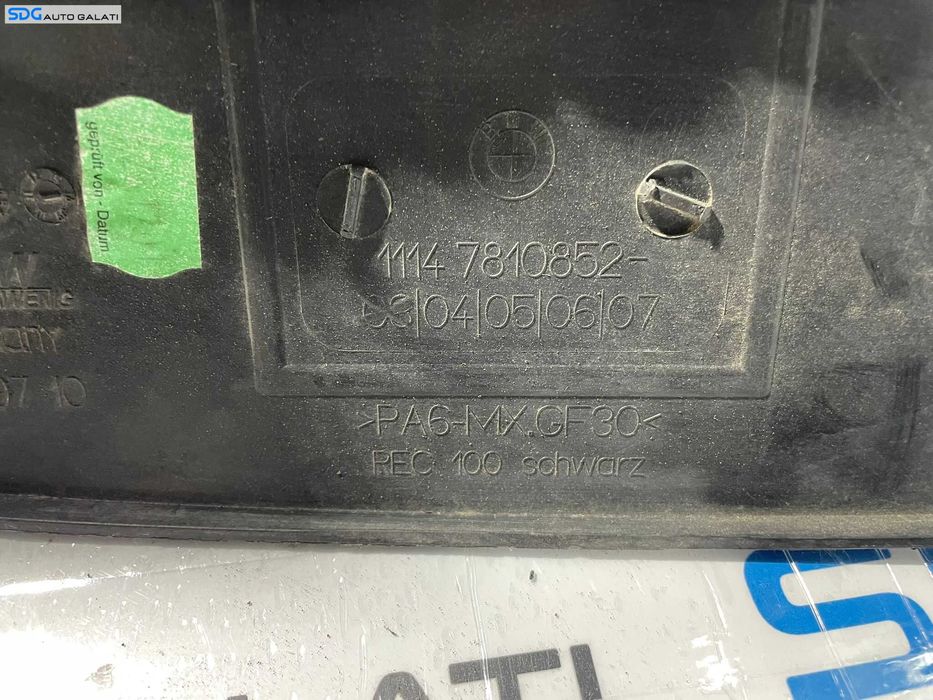 Capac Plastic Protectie Motor BMW Seria 3 E90 E91 2.0 Diesel N47 2005 - 2011 Cod 1114 7810852 [L4336]