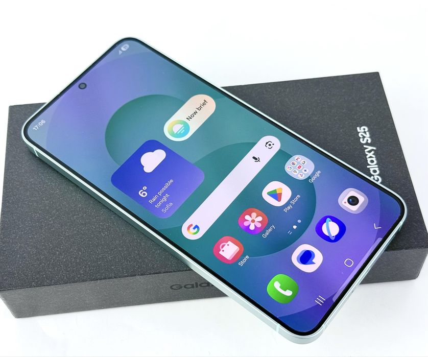 НОВ! Samsung Galaxy S25 5G 128GB 12RAM Mint Гаранция!