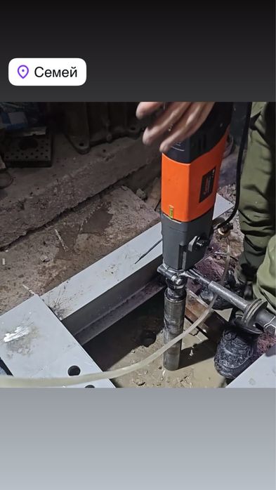 Алмазное бурение и резка стен